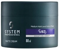 System Professional Haargel System Professional M63 Man Matte Cream 80 ml &ndash; Mattes