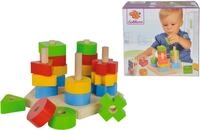 Eichhorn Steckspielzeug Steckspiel, (Set, 21-tlg), aus Holz, Made in Europe