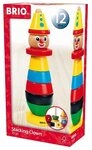 BRIO&reg; Steckspielzeug Brio Kleinkindwelt Holz Steckspielzeug Clown 9 Teile 30120