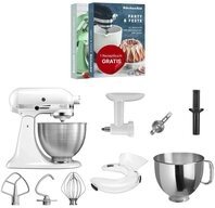 KitchenAid K&uuml;chenmaschine KitchenAid 4,3 L 5K45SS Classic K&uuml;chenmaschine Set 4