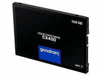 Goodram CX400 interne SSD (128 GB) 2,5 550 MB/S Lesegeschwindigkeit, 460 MB/S