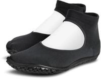 Barfu&szlig;schuh LEGUANO "BALLERINA", Damen, Gr. XS (36/37), schwarz, Textil, Schuhe