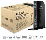 CLUB3D SenseVision USB 3.0 Dual Display 4K60Hz Docking Station...
