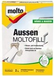MOLTO Spachtelmasse MOLTO Moltofill Spachtelpulver Au&szlig;en 2 Kg