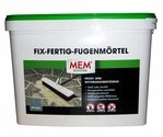 MEM Bauchemie Fugenm&ouml;rtel MEM Fix Fertig Fugenm&ouml;rtel Steingrau 25 Kg