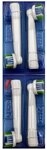 Braun Aufsteckb&uuml;rsten Braun Oral-B EB184 3DWhite CleanMaximiser 4 St&uuml;ck