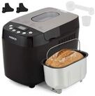 Arebos Brotbackautomat, mit 15 Programmen, 2 Knethaken, Timer, LCD Display, 15