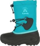 Outdoorwinterstiefel KAMIK "SOUTHPOLE 4", Kinder, Gr. 26, blau (t&uuml;rkis), Synthetik,