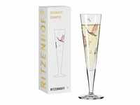 Ritzenhoff Champagnerglas Goldnacht Champagner 015, Kristallglas, Made in...