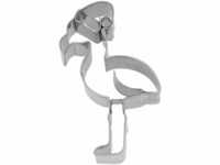 Birkmann Ausstechform Weihnachts-Flamingo 8 cm, Edelstahl