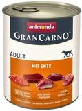 Animonda GranCarno Adult mit Ente 800 g - 6 St&uuml;ck, Nassfutter f&uuml;r: Hund