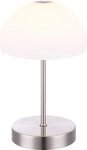 GLOBO LIGHTING Tischleuchte GLOBO Lighting Tischleuchte TOLOS DH 15x26 cm grau