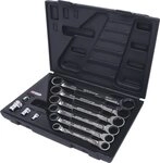 KS Tools Ringschl&uuml;ssel GEARplus Doppel-Ratschenringschl&uuml;ssel-Satz, 10-tlg 8-19mm