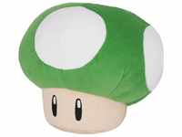 NBG Nintendo Super Mario, Super Pilz Plüsch grün, 16 cm