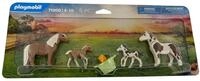 Playmobil&reg; Spielfigur Playmobil Country, 2 Island Ponys mit 2 Fohlen Korb 6teilig