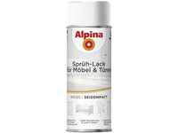 Alpina Farben Alpina Sprühlack für Möbel & Türen 400ml Weiß