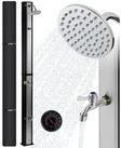 Arebos Solardusche 35 L Solar-Gartendusche mit, Thermometer & Fu&szlig;dusche