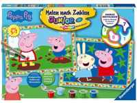 Ravensburger Malen nach Zahlen Junior, Peppa Pig, Made in Europe, FSC® -...