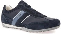 Geox U WELLS A Sneaker Freizeitschuh, Schn&uuml;rschuh mit Logoverzierung