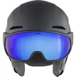 Alpina Sports Skihelm Alpina Alto Q-Lite Visier Skihelm Snowboardhelm charcoal rose