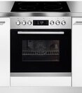 Hanseatic Induktions Herd-Set HBCO7010PA1 + HI4B6071CB, mit 1-fach-Teleskopauszug,