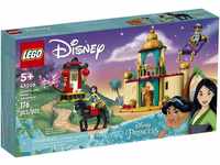 LEGO® Spielbausteine LEGO 43208 Disney Princess Jasmins und Mulans Abenteuer,...