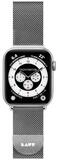 LAUT Smartwatch-Armband LAUT Steel Loop Gurt Silber Edelstahl