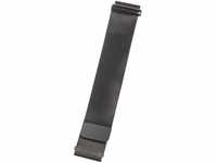 Peter Jäckel Smartwatch-Armband Armband 20mm Milanaise Black