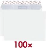 ELCO Briefumschlag C5 haftklebend FSC 100g ohne Fenster,PA= 100Stk wei&szlig;