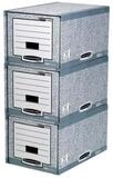 FELLOWES Archivcontainer Bankers Box Schubladenarchiv System 01820EU grau/wei&szlig;