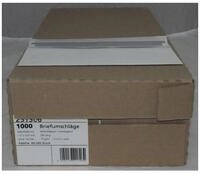 MAILMEDIA Briefumschlag Briefumschl&auml;ge DIN lang ohne Fenster wei&szlig; 1.000 St.