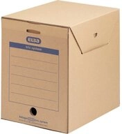 ELBA Geldkassette Elba Archivboxen tric system 24x34,1x31,5cm Braun - 6 St&uuml;ck...