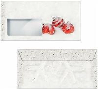 Sigel Briefpapier 50 Weihnachtsbriefumschl&auml;ge Winter Flair DIN lang mit Fenster