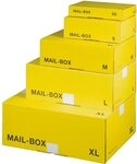 Smartbox Pro Versandkarton Versandkarton MAILBOX S 255x185x85mm gelb/anthrazit
