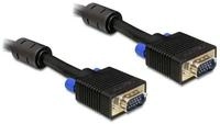 Delock DeLOCK 1m VGA Cable VGA-Kabel VGA (D-Sub) Schwarz Audio- & Video-Kabel