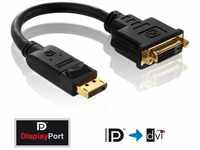 PureLink PureLink® - DisplayPort/DVI Adapter - PureInstall 0,10m Video-Adapter