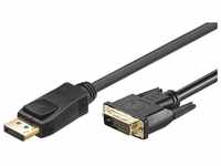 Goobay Audio- & Video-Kabel, DVI-D-Stecker Dual Link, DisplayPort-Stecker, (200...