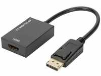 Digitus Digitus AK-340415-002-S DisplayPort / HDMI Adapter [1x DisplayPort Ste