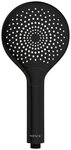 WENKO Handbrause Watersaving, wassersparender Duschkopf, 3 Strahlarten, &Oslash; 12 cm