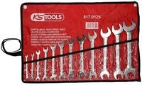 KS Tools Maulschl&uuml;ssel KS TOOLS Doppel-Maulschl&uuml;ssel-Satz 12tlg. 6 x 7 - 30 x 32 mm