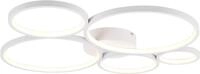 TRIO Leuchten LED Deckenleuchte Rondo, Dimmfunktion, LED fest integriert, Warmwei&szlig;,