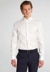 Eterna Langarmhemd Slim-Fit Hemd - Slim Fit beige 39