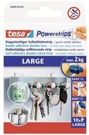 tesa Klebehaken tesa POWERSTRIPS&reg; Large Doppelseitiger Klebestreifen Wei&szlig; Inhalt: