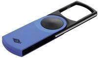 WEDO Taschenlupe Lupe SWING-IT 2717603 beleuchtet 3 fach blau