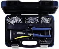 Rapid Blindnietzange RP40 Multi Nietenzange Koffer Set inkl. 150 Nieten & 3...