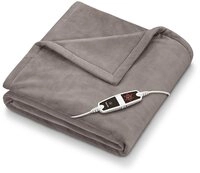 BEURER Heizdecke HD 150 XXL Cosy Taupe, kuschelig, maschinenwaschbar, mit