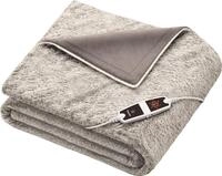BEURER Heizdecke HD 150 taupe XXL, elektrische W&auml;rmedecke zum Einkuscheln, 6