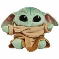 Famosa Stoffpuppe Star Wars Mandalorian Baby Yoda Kind weiches Pl&uuml;schtier 25cm
