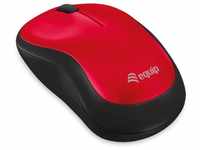Equip Equip Optische Maus kabellos USB Comfort R+L rot Mäuse