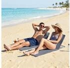 Outsunny Gartenliege Strandmatte mit Tragetasche, Faltbare Strandliege, 2 St.,